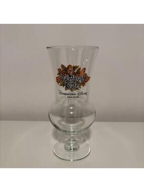 Rainforest Cafe Downtown Disney Anaheim Hurricane Glass Rare Vintage